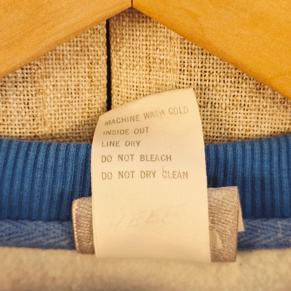 VTG Adidas Regatta Sweatshirt Mens S Multicolor Nautical Sailboat 80s Colorblock - Picture 5 of 8